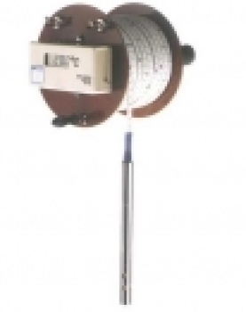 Elektrisches Kabellichtlot mit Temperaturanzeige (Handtrommel) 50 m