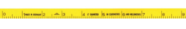 Durchmesserbandmaße Glasfaser 16mm, nur Durchmesser 600 mm