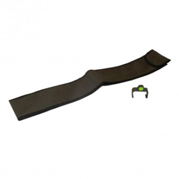 Teleskopnivelliermeter 7m, Glasfiber E‐Teilung, Rückseite Stichmaß inkl. Tasche