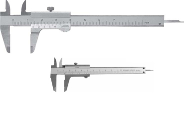 Klein Messschieber rostfrei mit Festellschraube 70 mm