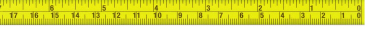 Skalenbandmaß mm+inch rechts-links 3m-120inch mit Selbstklebefolie