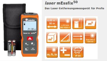 Nedo laser mEssfix50