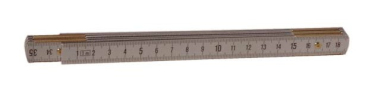 Leichtmetall-Gliedermaßstab 2m (CE)