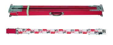 Nivellierlatte -klappbar 4m/1m  (Holz)