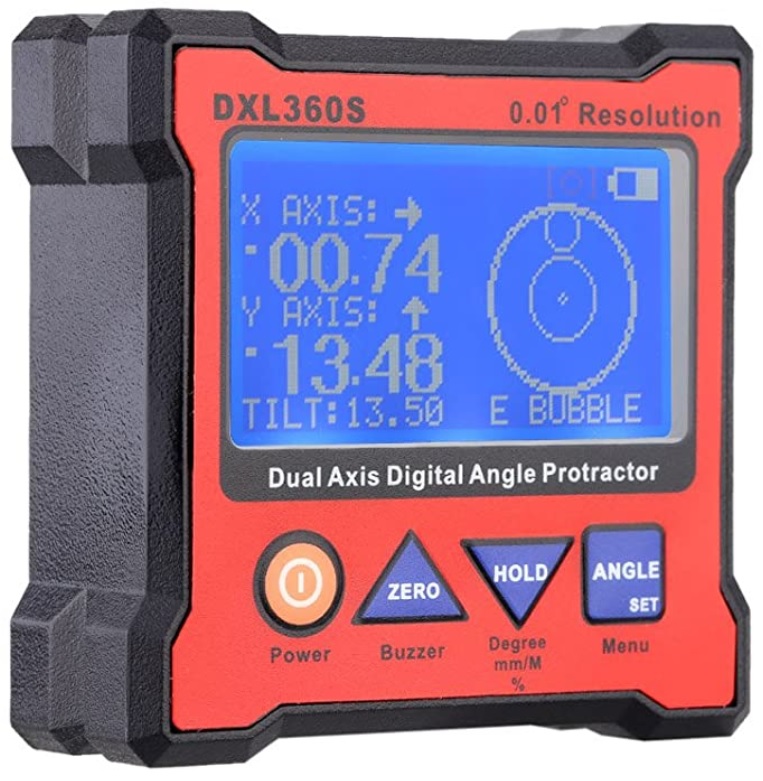 Exakta Messwerkzeuge - DXL360S V3.2 Dual Axis Digital Winkelmesser mit  magnetischer Basis