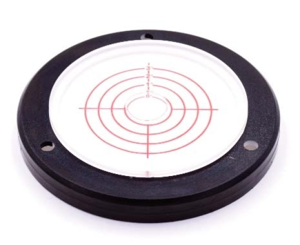 Dosenlibelle aus Acrylglas zum Aufschrauben 75mm Libelle