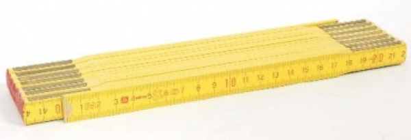 Holzgliedermaßstab - Spezialausführung 3 m (CE)