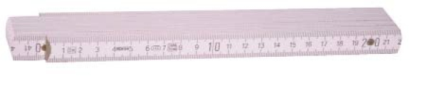 Holzgliedermaßstab - Premium  2m (CE)