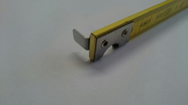 Holzgliedermaßstab 2 m - mit Anschlaghaken + Flaschenöffner
